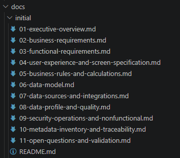 Initial docs